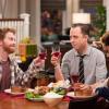 DADS: Eli (Seth Green, L) and Warner (Giovanni Ribisi, C) enjoy the absence of their fathers in the &quot;Dad Abuse&quot; episode of DADS airing Tuesday, Nov. 26 (8:00-8:30 PM ET/PT) on FOX. Also pictured: Vanessa Lachey. &#xa9;2013 Fox Broadcasting Co. Cr: Jennifer Clasen/FOX