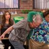 DADS: David (Peter Riegert, L) and Edna (Tonita Castro, R) settle a dispute in the &quot;Dad Abuse&quot; episode of DADS airing Tuesday, Nov. 26 (8:00-8:30 PM ET/PT) on FOX. &#xa9;2013 Fox Broadcasting Co. Cr: Jennifer Clasen/FOX