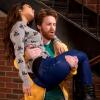 DADS: When Veronica (Brenda Song, L) isn't feeling well, Eli (Seth Green, R) carries her up to his apartment in the &quot;Eli Nightingale&quot; episode of DADS airing Tuesday, Jan. 14 (8:00-8:30 PM ET/PT) on FOX. &#xa9;2014 Fox Broadcasting Co. Cr: Jennifer Clasen/FOX