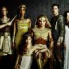 HIEROGLYPH: The world of ancient Egypt - a time of magic, Pharaohs, gods and thieves - lives again in HIEROGLYPH, an exciting action-adventure series from creator/executive producer Travis Beacham (&quot;Pacific Rim,&quot; &quot;Clash of the Titans&quot;). The epic fantasy follows a notorious thief who is plucked from prison to serve the Pharoah, forcing him to navigate palace intrigue, seductive concubines, criminal underbellies and divine sorcerers, as he races to stop the downfall of one of history&#x2019;s greatest civilizations.  HIEROGLYPH will join the schedule in 2015 on FOX.  Pictured L-R: Antony Bunsee, Condola Rashad, Kelsey Chow (sitting) Reece Ritchie, Max Brown, Caroline Ford and John  Rhyse-Davies.  &#xa9; 2014 Fox Broadcasting Co CR: Jacob Lewis/FOX.