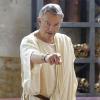THE DOVEKEEPERS, a four-hour limited event series from executive producers Roma Downey and Mark Burnett, will be broadcast Tuesday, March 31 and Wednesday, April 1, 2015 (9:00-11:00 PM, ET/PT) on the CBS Television Network. Sam Neill stars as Josephus, the somewhat controversial first-century Jewish scholar and historian. In this project, he is seen interviewing the few adult survivors of the Siege of Masada in order to record the events that took place prior to and during the siege.  The series is based on Alice Hoffman\'s bestselling, critically acclaimed historical novel about a group of extraordinary women whose lives intersect in a fight for survival at the siege of Masada.  Photo: Kurt Arrigo/CBS ÃÂ©2014 CBS Broadcasting, Inc. All Rights Reserved.