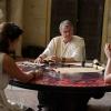 THE DOVEKEEPERS, a four-hour limited event series from executive producers Roma Downey and Mark Burnett, will be broadcast Tuesday, March 31 and Wednesday, April 1, 2015 (9:00-11:00 PM, ET/PT) on the CBS Television Network.  Kathryn Prescott stars as Aziza, one of the title dovekeeper roles. The series is based on Alice Hoffman\'s bestselling, critically acclaimed historical novel about a group of extraordinary women whose lives intersect in a fight for survival at the siege of Masada. Pictured: Rachel Brosnahan as Yael, Cote de Pablo as Shirah, Sam Neill as Josephus. Photo: Kurt Arrigo/CBS ÃÂ©2014 CBS Broadcasting, Inc. All Rights Reserved.