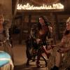 Picture shows: (L-R) Queen Anne (ALEXANDRA DOWLING), King Louis (RYAN GAGE) and Milady (MAIMIE MCCOY)