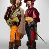 Mat Baynton and Laurence Rickard as the Galants
