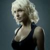 BATTLESTAR GALACTICA -- Pictured: Tricia Helfer as Number Six -- SCI FI Channel Photo: Patrick Hoelck