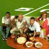 BROTHERS: Retired NFL star Mike Trainor (Michael Strahan, second from R) returns to his hometown to rebuild his relationship with his family in the new FOX comedy BROTHERS debuting with a special one-hour series premiere Friday, Sept. 25 (8:00-9:00 PM ET/PT) on FOX. Pictured L-R:  Daryl Chill Mitchell, Carl Weathers, Michael Strahan and CCH Pounder.  &#xa9;2009 Fox Broadcasting Co. Cr:  Michael Lavine/FOX