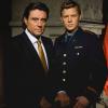 KINGS -- Pictured: (l-r) Ian McShane as King Silas Benjamin, Christopher Egan as David Shepard -- NBC Photo: Eric Liebowitz
