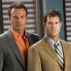 NIP/TUCK: (L-R) Julian McMahon 
and Dylan Walsh
star as &ldquo;Drs. 
Christian Troy 
and Sean McNamara. 
&rdquo;Photo Credit: Prashant Gupta/FX