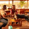 THE FINDER:  Isabel's (Mercedes Mas&#xf6;hn, C) boyfriend Frank (guest star Lance Gross, L), a professional baseball player, asks Walter (Geoff Stults, R) to help him find baseball memorabilia stolen from him in the &quot;Swing and a Miss&quot; episode of THE FINDER airing Thursday, Feb. 2 (9:00-10:00 PM ET/PT) on FOX.  &#xa9;2012 Fox Broadcasting Co.  Cr: Jordin Althaus/FOX