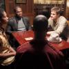 THE FINDER:  Walter (Geoff Stults, second from R) and Leo (Michael Clarke Duncan, R) have new information for Big Glade (guest star Curtis &quot;50 Cent&quot; Jackson, second from L) and the family of a late rapper whose unreleased music has been leaked in the &quot;Life After Death&quot; episode of THE FINDER airing Thursday, Feb. 9 (9:00-10:00 PM ET/PT) on FOX.  Also pictured:  Guest star Adina Porter (L).  &#xa9;2012 Fox Broadcasting Co.  Cr:  Jordin Althaus/FOX