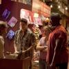THE FINDER:  Leo (Michael Clarke Duncan, R) helps Willa (Maddie Hasson, second from R) and Timo (guest star Toby Hemingway, second from L) when they meet with Uncle Shadrack, the head of their gypsy family (guest star Eric Roberts, L) in the &quot;Little Green Men&quot; episode of THE FINDER airing Thursday, Feb. 23 (9:00-10:00 PM ET/PT) on FOX.  &#xa9;2012 Fox Broadcasting Co.  Cr:  Jennifer Clasen/FOX