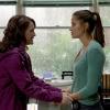 THE FINDER:  Isabel (Mercedes Mas&#xf6;hn, R) helps Walter search for a missing high school student during a severe hurricane in the &quot;Eye of the Storm&quot; episode of THE FINDER airing Thursday, March 8 (9:00-10:00 PM ET/PT) on FOX.  Also pictured:  Guest star Lisa Waltz, L.  &#xa9;2012 Fox Broadcasting Co.  Cr:  Jordin Althaus/FOX