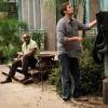 THE FINDER:  Walter (Geoff Stults, R) and Leo (Michael Clarke Duncan, L) search for a prepare for a severe hurricane in the "Eye of the Storm" episode of THE FINDER airing Thursday, March 8 (9:00-10:00 PM ET/PT) on FOX.  ©2012 Fox Broadcasting Co.  Cr:  Jordin Althaus/FOX