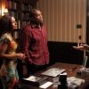 THE FINDER:  Music mogul Big Glade (guest star Curtis &quot;50 Cent&quot; Jackson, C) and his lawyer (guest star Salli Richardson-Whitfield, L) meet with Walter (Geoff Stults, R) to persuade him to find the source of some illegally released music in the &quot;Life After Death&quot; episode of THE FINDER airing Friday, April 6 (8:00-9:00 PM ET/PT) on FOX.  &#xa9;2012 Fox Broadcasting Co.  Cr:  Jordin Althaus/FOX