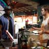 THE FINDER:  Walter (Geoff Stults, R) consults with Leo (Michael Clarke Duncan, L) as he tests different recipes of a special dish in the &quot;The Last Meal&quot; episode of THE FINDER airing Friday, April 13 (8:00-9:00 PM ET/PT) on FOX. &#xa9;2012 Fox Broadcasting Co.  Cr:  Beth Dubber/FOX