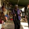 THE FINDER:  Walter (Geoff Stults, R) and Leo (Michael Clarke Duncan, L) investigate mysterious events at a racetrack in the &quot;The Inheritance&quot; episode of THE FINDER airing Friday, March 27 (8:00-9:00 PM ET/PT) on FOX.  &#xa9;2012 Fox Broadcasting Co.  Cr:  Jennifer Clasen/FOX