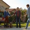 THE FINDER:  Walter (Geoff Stults, R) and his brother Langston (guest star George Stults, C) reunite with their mother (guest star Annette O'Toole, L) in the &quot;The Boy with the Bucket&quot; season finale episode of THE FINDER airing Friday, May 11 (8:00-9:00 PM ET/PT) on FOX. &#xa9;2012 Fox Broadcasting Co.  Cr:  Jennifer Clasen/FOX