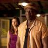 THE FINDER: Leo (Michael Clarke Duncan, R) and Isabel (Mercedes Mas&#xf6;hn, L) meet Walter's brother in the &quot;The Boy with the Bucket&quot; season finale episode of THE FINDER airing Friday, May 11 (8:00-9:00 PM ET/PT) on FOX.  &#xa9;2012 Fox Broadcasting Co.  Cr:  Jennifer Clasen/FOX