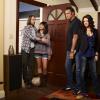 'TIL DEATH: Ally (Linsdey Broad, second from L) and her husband, Doug, (Timm Sharp, L) move in with Ally's parents, Eddie (Brad Garrett, second from R) and Joy (Joely Fisher, R) in the Season Four premiere of 'TIL DEATH airing Friday, Oct. 2 (8:30-9:00 PM ET/PT) on FOX. &#xa9;2009 Fox Broadcasting Co. Cr: Brian Bowen Smith/FOX