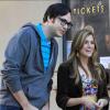 TRAFFIC LIGHT: Adam (Nelson Franklin, L) and Callie (Aya Cash, R) go on a date in the &quot;Where The Heart Is&quot; episode of TRAFFIC LIGHT airing Tuesday, May 3 (9:31-10:00 PM ET/PT) on FOX. &#xa9; 2011 Fox Broadcasting Co. CR: Carin Baer/FOX