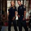 TRAUMA -- Pictured: (l-r) Anastasia Griffith as Nancy Carnahan,Taylor Kinney as Glenn Morrison -- NBC Photo: Paul Drinkwater