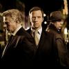 WHITECHAPEL
2ND FEBRUARY 2009

Rupert Penry Jones, Phil Davis and Steve Pemberton lead the cast in a darkly atmospheric new ITV thriller, WHITECHAPEL.

Set in 2008 against the contrasting facades of Whitechapel, London; a series of bloody, tragic and impossible crimes suggest someone is carrying out copycat Jack the Ripper murders. 

The murders are investigated by three unlikely heroes:  Chandler (Penry Jones), a fast-tracked, media savvy DI on his first big murder case; Miles (Davis), nearing retirement, a front-line, hard-bitten DS, now saddled with a boss who would rather talk about Emotional Intelligence than gut feeling; and Buchan (Pemberton), the expert on myths and legends behind unexplained or violent deaths and eccentrically brilliant Ripperologist. 

PICTURED: L-R: PHIL DAVIS as DS MILES, RUPERT PENRY JONES as DI CHANDLER and STEVE PEMBERTON as BUCHAN.
  


Photographer: Laurence Cendrowicz.

This photograph is (C) ITV Plc and can only be reproduced for editorial purposes directly in connection with the programme or event mentioned above, or ITV plc. Once made available by ITV plc Picture Desk, this photograph can be reproduced once only up until the transmission [TX] date and no reproduction fee will be charged. Any subsequent usage may incur a fee. This photograph must not be manipulated [excluding basic  cropping] in a manner which alters the visual appearance of the person photographed deemed detrimental or inappropriate by ITV plc Picture Desk.  This photograph must not be syndicated to any other company, publication or website, or permanently archived, without the express written permission of ITV Plc Picture Desk.