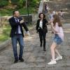 "The Real Deal" - Danny and Baez grapple with a year-old homicide investigation brought to their attention by Maggie (Callie Thorme), the medium who previously helped them solve a case. Also, Frank must find a way to help ex-partner Lenny Ross after his daughter is arrested, Jamie and Eddie go apartment hunting, and Erin faces off against a cold-blooded defense attorney from her past, on the season 10 premiere of BLUE BLOODS, Friday, Sept. 27 (10:00-11:00 PM, ET/PT) on the CBS Television Network. Pictured: Donnie Wahlberg as Danny Reagan, Marisa Ramirez as Det. Maria Baez. Photo: John Paul Filo/CBS ©2019 CBS Broadcasting Inc. All Rights Reserved.