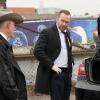 "Fog of War" -- Danny and Baez work with Texas Ranger Waylon Gates (Lyle Lovett) when they are put on a case to find the Lone Star Killer. Also, after Eddie\'s partner, Officer James Addison (Justin Cunningham), mistakenly shoots an undercover cop, internal affairs accuses Jamie of not supervising properly, and Frank speaks with Officer Addison about why he shouldn\'t turn in his shield, on BLUE BLOODS, Friday, Feb. 14 (10:00-11:00 PM, ET/PT) on the CBS Television Network. Pictured: Lyle Lovett as Texas Ranger Waylon Gates,  Donnie Wahlberg as Danny Reagan.   Photo: John Paul Filo/CBS ©2020 CBS Broadcasting Inc. All Rights Reserved.