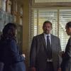 "Burning Bridges" -- Danny and Baez are temporarily assigned new partners when an officer is outed and his current partner won\'t ride with him.  Meanwhile, Jamie and Eddie work on a revenge mission to steal a collar from a pompous detective, and Frank compromises his relationship with the Archdiocese when he speaks out about equality in the police force, on BLUE BLOODS, Friday, Oct. 10 (10:00-11:00 PM, ET/PT) on the CBS Television Network. Pictured:  Marisa Ramirez as Det. Maria Baez, Frank Pando as Alex Fuente, Donnie Wahlberg as Danny Reagan. Photo: John Paul Filo/CBS  ÃÂ©2014 CBS Broadcasting Inc. All Rights Reserved.