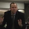 "Baggage" -- Danny is conflicted when he learns that a group of highly trained Army veterans are responsible for a robbery. Meanwhile, after a bomb scare in a subway turns out to be the work of a famous street artist, Garrett and Gormley argue about how to deal with the fallout, on the 100th episode of BLUE BLOODS, on the CBS Television Network.   Pictured: Donnie Wahlberg as Danny Reagan. Photo: CBS  ÃÂ©2014 CBS Broadcasting Inc. All Rights Reserved.