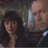 "Baggage" -- Danny is conflicted when he learns that a group of highly trained Army veterans are responsible for a robbery. Meanwhile, after a bomb scare in a subway turns out to be the work of a famous street artist, Garrett and Gormley argue about how to deal with the fallout, on the 100th episode of BLUE BLOODS, on the CBS Television Network.   Pictured: Marisa Ramirez as Maria Baez, Donnie Wahlberg as Danny Reagan. Photo: CBS  ÃÂ©2014 CBS Broadcasting Inc. All Rights Reserved.