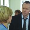 "Home Sweet Home" -- Jamie gets Danny involved when he finds a homeless teen who claims his aunt was killed by her boyfriend. Meanwhile, Erin is angered when McCoy replaces her as the prosecutor on a case involving a corrections officer, on BLUE BLOODS, Friday, Jan. 16 (10:00-11:00 PM, ET/PT) on the CBS Television Network.  Pictured: Amy Carlson as Linda Reagan, Donnie Wahlberg as Danny Reagan. Photo: CBS ÃÂ©2014 CBS Broadcasting Inc. All Rights Reserved.