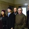 "Power Players" -- When a star witness in a double murder case drops out, Erin is tasked with bringing a protected mob informant back to New York for a case and keeping him safe, with help from Danny and Baez. Also, Frank enters into tense negotiations with Mayor Poole about police officer benefits, on BLUE BLOODS, Friday, Feb. 13 (10:00-11:00 PM, ET/PT) on the CBS Television Network. Dan Hedaya guest stars as the mob informant.  Pictured: Marisa Ramirez as Det. Maria Baez, Bridget Moynahan as Erin Reagan, Donnie Wahlberg as Donnie Reagan, Dan Hedaya as Vincent Rella, James Lesure  as   Alex McBride. Photo: John Paul Filo/CBS  ÃÂ©2015CBS Broadcasting Inc. All Rights Reserved.
