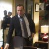 "In The Box" -- When an emotionally distraught man holds Baez hostage at gunpoint in an interrogation room after she served him with a restraining order, Danny must try to meet his demands before he harms her. Meanwhile, Frank is faced with a personal and moral dilemma when Garrett asks for help in dropping charges filed against his son, on BLUE BLOODS, Friday, Feb. 20 (10:00-11:00 PM, ET/PT) on the CBS Television Network. Dominic Fumusa guest stars as an emotionally distraught man. Pictured: MDonnie Wahlberg as Donnie Reagan. Photo: Jeffrey Neira/CBS ÃÂ©2015 CBS Broadcasting, Inc. All Rights Reserved.