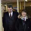 "Occupational Hazards" -- Erin is rattled when an unknown assailant breaks into her apartment and also attacks her co-worker. Meanwhile, Jamie and Eddie discover a pipe bomb in an elderly woman\'s apartment, and Frank looks into a charity that is soliciting money for the NYPD, on BLUE BLOODS, Friday, March 6 (10:00-11:00 PM, ET/PT) on the CBS Television Network.   Pictured: Sami Gayle as Nicki Reagan-Boyle, Tom Selleck as Frank Reagan. Photo: John Paul Filo/CBS  ÃÂ©2015CBS Broadcasting Inc. All Rights Reserved.