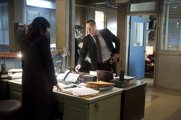"New Rules" -- When an assassination of someone close to Frank transpires, Frank orders all hands on deck to catch the killer.  Working the case, Danny and Baez go see Mario Hunt ("Method Man"), a well-known member of a deadly gang, in the first of a two-part season finale of BLUE BLOODS, Friday, April 24 (10:00-11:00 PM, ET/PT) on the CBS Television Network. Pictured: Marisa Ramirez as Det. Maria Baez, Donnie Wahlberg as Danny Reagan. Photo: Jeff Neira/CBS ÃÂ©2015 CBS Broadcasting Inc. All Rights Reserved.