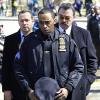 "New Rules" -- When an assassination of someone close to Frank transpires, Frank orders all hands on deck to catch the killer.  Working the case, Danny and Baez go see Mario Hunt ("Method Man"), a well-known member of a deadly gang, in the first of a two-part season finale of BLUE BLOODS, Friday, April 24 (10:00-11:00 PM, ET/PT) on the CBS Television Network. Dennis Haysbert guest stars as NYPD Deputy Chief Donald Kent and Cliff "Method Man" Smith guest stars as Mario Hunt, a well-known member of a gang.  Pictured: Donnie Wahlberg as Danny Reagan, Jamie Lincoln Smith as Sergeant Thomas Kent, Tom Selleck as Frank  Reagan. Photo: John Paul Filo/CBS  ÃÂ©2015CBS Broadcasting Inc. All Rights Reserved.