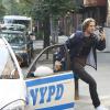 "All the News That\'s Fit To Click" -- When newspaper reporter Lorenzo Colt (Zachary Booth, pictured) is targeted while wearing NYPD gear on a ride-along with Jamie and Eddie, Frank puts Danny and Baez on the hunt for the shooter who may be out for other members on the force.  Also, Garrett contemplates taking another job, on BLUE BLOODS, Friday, Oct. 9 (10:00-11:00 PM, ET/PT) on the CBS Television Network. Photo: Craig Blankenhorn/CBS ÃÂ©2015CBS Broadcasting Inc. All Rights Reserved.