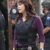 "Backstabbers" -- Danny gets involved in the hunt for two escaped convicts after learning that one is his former collar, who Danny believes was only acting in self-defense.  Also, Nicky uses her NYPD ties to help her friend and Gormley criticizes a plan from Trey Delgado, an NYPD sergeant (Esai Morales) whom Gormley believes is having an affair with his wife, on BLUE BLOODS, Friday, October 23, (10:00-11:00 PM, ET/PT) on the CBS Television Network. Pictured:  Marisa Ramirez as Det. Maria Baez. Photo: Jeffrey Neira/CBS ÃÂ©2015 CBS Broadcasting Inc. All Rights Reserved.