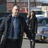 "Town Without Pity" -- Frank and Danny work together to help Nick Constantine (Michael Nouri), a rehabilitated ex-con who Frank put away years ago, when Constantine becomes involved in the murder of an old enemy. Also, as Erin prepares for a murder trial, she learns the prosecutor who previously handled the case is withholding the location of the alleged killer so she can interview him on her popular podcast, on BLUE BLOODS, Friday, April 1 (10:00-11:00 PM, ET/PT) on the CBS Television Network.  Pictured: Donnie Wahlberg as Dannie Reagan, Marisa Ramirez as Det. Maria Baez. Photo: Giovanni Rufino/CBS ÃÂ©2016 CBS Broadcasting Inc. All Rights Reserved.