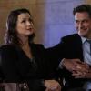 "Love Lost" -- Erin faces off in court against her ex-husband, Jack (Peter Hermann), who is representing the person she is attempting to convict of murder. Also, Danny and Baez investigate to see if the husband is behind the murder of his own wife; Frank is confronted by a mother who accuses the NYPD of being negligent in solving her son\'s murder; and Jamie rides with a new partner, Officer Brenda Patimkin (Sarah Mezzanotte), on BLUE BLOODS, Friday, April 7 (10:00-11:00 PM, ET/PT) on the CBS Television Network. Pictured: Bridget Moynahan, Peter Hermann.   PHOTO CREDIT:  GIOVANNI RUFINO/CBS ÃÂ© 2017 CBS.  All Rights Reserved.
