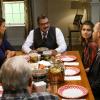 "Cutting Losses" -- Danny contemplates retiring until Erin enlists him to help her with a case involving her ex-husband, Jack (Peter Hermann). Also, Jamie and Eddie go undercover as a couple, and Frank butts heads with the new mayor of New York City, Margaret Dutton (Lorraine Bracco), on the eighth season premiere of BLUE BLOODS, Friday, Sept. 29 (10:00-11:00 PM, ET/PT) on the CBS Television Network.   Pictured:  Will Estes, Bridget Moynihan, Tom Selleck, Sami Gayle, Donnie Wahlberg, Len Cariou.   Photo: John Paul Filo/CBS  ÃÂ©2017CBS Broadcasting Inc. All Rights Reserved.