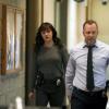 "Tale of Two CitiesÃÂ ÃÂ Danny and Baez investigate the murder of a man who was living a double life with two separate families, and Anthony tries to resist when Erin asks him to help investigate his old partner, whom she suspects of stealing drug money. Also, Frank deliberates between two candidates for the chief of transit position, on BLUE BLOODS, Friday, March 9 (10:00-11:00 PM, ET/PT) on the CBS Television Network. Pictured: Marisa Ramirez, Donnie Wahlberg.  Photo: Craig Blankenhorn/CBS  ÃÂ©2017CBS Broadcasting Inc. All Rights Reserved.