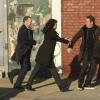 "Close Calls" -- After Danny\'s brother-in-law, Jimmy (Kevin Dillon), gets caught up with the mob and steals Danny\'s credit card, Danny forces Jimmy to take down the mobsters with Baez\'s help. Also, Frank has Erin and Anthony investigate if his old partner, Lenny (Treat Williams), is truly guilty of a crime and Jamie is approached by Tariq (Rene Ifrah), an officer who wants his help getting reassigned from his undercover assignment at a mosque, on BLUE BLOODS, Friday, March 30 (10:00-11:00 PM, ET/PT) on the CBS Television Network. Pictured: Donnie Wahlberg, Marisa Ramirez, Kevin Dillon Photo: Craig Blankenhorn/CBS  ÃÂ©2018CBS Broadcasting Inc. All Rights Reserved.