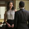 "Playing with Fire" - Danny takes on a personal case involving a drug cartel member, Louis Delgado (Lou Diamond Phillips), who Danny believes is responsible for torching his house, and Erin (Bridget Moynahan, left)is given a promotion in the DA\'s office but finds herself in a challenging situation when both Danny and Jamie ask her for help with their investigations. Also, Frank and Jaime have a disagreement when Jamie refuses to stop riding with Eddie, on the ninth season premiere of BLUE BLOODS, Friday, Sept. 28 (10:00-11:00 PM, ET/PT) on the CBS Television Network. Aasif Mandvi (right) guest stars as Samar "Sam" Chatwal, Erin\'s co-worker who has his eye on the open DA seat.   Credit: Jojo Whilden/CBS Copyright 2018 The CBS Television Network.