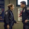 "Disrupted" -- Frank questions whether a run-in with community activists was an accident or a setup. Also, Jamie strives to rely less on Frank\'s input to makes decisions, Erin helps Anthony protect his daughter and ex-wife from a dangerous psychiatric patient, and Danny and his neighbor size each other up when they learn their kids are dating, on BLUE BLOODS, Friday, Jan. 4 (10:00-11:00 PM, ET/PT) on the CBS Television Network. Pictured:  Vanessa Ray, Will Estes.  Photo: Jeff Neumann/CBS  ÃÂ©2018CBS Broadcasting Inc. All Rights Reserved.