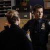 "Two-Faced" -- Frank\'s longtime friend Lenny (Treat Williams) reveals to him that an upcoming exposÃÂ© will air some of the NYPD\'s dirty laundry. Also, Erin must decide how to charge a doctor whose experimental treatments led to the death of his terminally ill daughter; Danny and Baez investigate the mysterious overdose of a promising artist; and Jamie follows a lead about a corrupt officer in his precinct, on BLUE BLOODS, Friday, March 15 (10:00-11:00 PM, ET/PT) on the CBS Television Network.  Pictured:   Will Estes, Vanessa Ray  Photo: Patrick Harbron/CBS  ÃÂ©2018CBS Broadcasting Inc. All Rights Reserved.