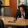 BONES:  Booth (David Boreanaz, R) questions Sandra Zins (guest star Phyllis Logan, L) in the "The Lost Love in the Foreign Land" episode of BONES airing Thursday, Nov. 6 (8:00-9:00 PM ET/PT) on FOX.  ©2014 Fox Broadcasting Co.  Cr:  Jennifer Clasen/FOX