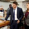 BONES:  Booth (David Boreanaz, L) and Brennan (Emily Deschanel, R) investigate a local bakery known for employing former felons in the "The Baker In The Bits" episode of BONES airing Thursday, April 9 (8:00-9:00 PM ET/PT) on FOX. ©2015 Fox Broadcasting Co. Cr: Jordin Althaus/FOX