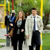 BONES: Brennan (Emily Deschanel, L) and Booth (David Boreanaz, R) visit a mini-golf tournament to try to piece together the murder of the sport's superstar, in the "The Putter In The Rough" episode of BONES airing Thursday, April 16 (8:00-9:00 PM ET/PT) on FOX. ©2015 Fox Broadcasting Co. Cr: Ray Mickshaw/FOX